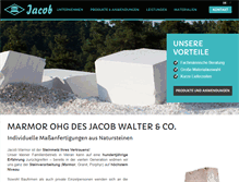 Tablet Screenshot of jacobmarmor.com